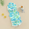 Baby Boy Summer Tie Dye Hooded Outfit