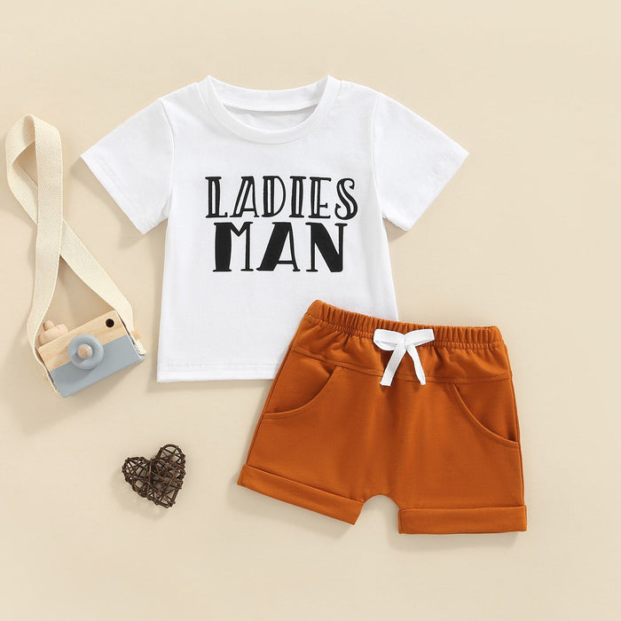 Ladies Man T-shirt & Shorts