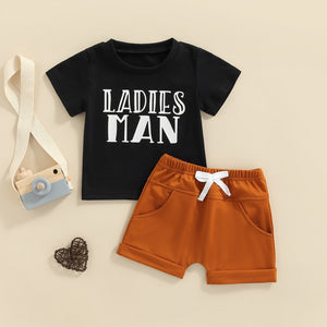 Ladies Man T-shirt & Shorts