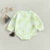 Long Sleeve Tie Dye Onesie