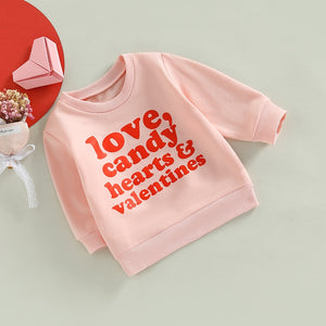 Love, Candy Hearts & Valentines Sweater