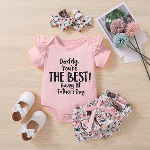 Daddy You're the Best Father's Day Outfit