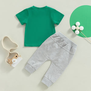 Lucky T-shirt & Pants St. Patrick's Day Outfit