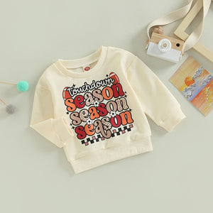 Matching Touchdown Season Football Sweater or Onesie