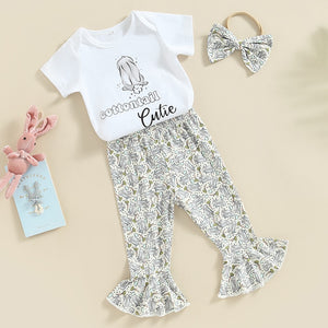 Cottontail Cutie Easter Outfit
