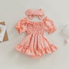 Sadie Ruffle Dress with Bow