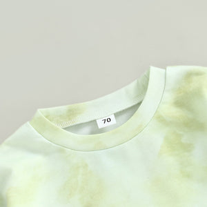 Long Sleeve Tie Dye Onesie