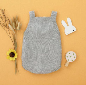 Knitted Ladybug Onesie