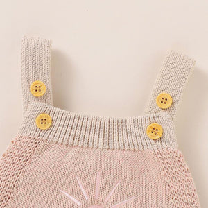 Knitted Sunshine Romper