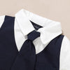 Gentleman Shirt & Tie Romper