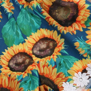 Sunflower Lace Romper