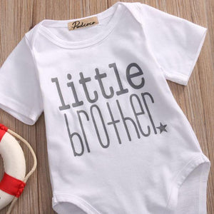 Matching Big Brother Little Brother Star T-shirt and Onesie
