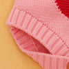 Knitted Ladybug Onesie