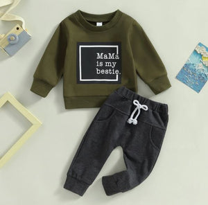 Mama is My Bestie Outfit Set