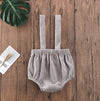 Corduroy Suspender Shorts (8 Colors)