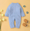 Knitted Button Romper