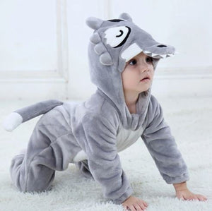 Gray Wolf Costume