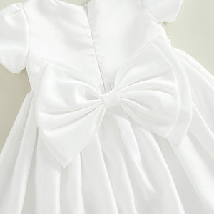 Satin Princess Dress with Headband