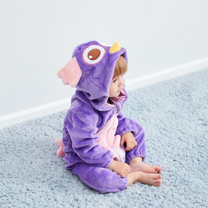 Purple Owl Costume