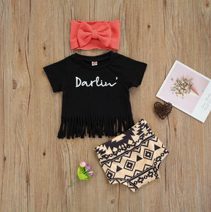 Darlin' Western Outfit with Bow