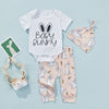 Baby Bunny 3 Piece Easter Outfit (Blue or Pink)