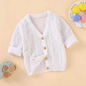 Cable Twist Knitted Cardigan