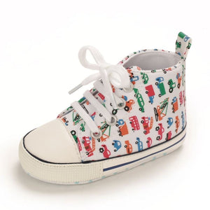 Fun Colorful Lace-Up Sneakers