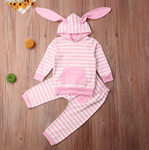 Striped Bunny Rabbit Outfit