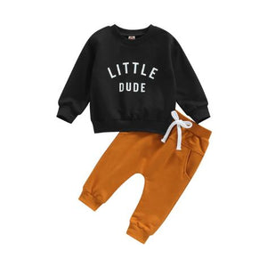 Little Dude Comfy Outfit Set