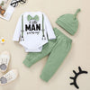 A Little Man is on His Way Bow Tie Outfit (2 Colors)