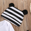 Striped Monkey Outfit with Hat