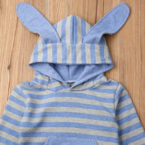 Striped Bunny Rabbit Outfit
