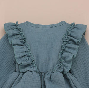 Ruffle Trim Dress