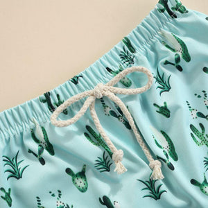 Mama's Boy Cactus Pineapple Outfit