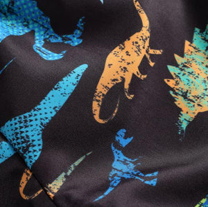 Dinosaur Jaguar Turtle Print Swimming Shorts