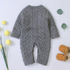 Knitted Button Romper