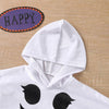 Hooded Pumpkin Ghost Halloween Cape