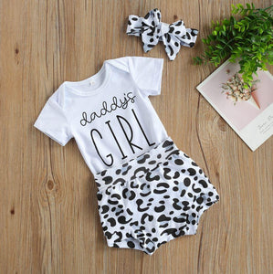 Leopard Print Daddy's Girl Outfit