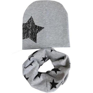 Star Beanie & Scarf Set (Multiple Colors) - Bitsy Bug Boutique