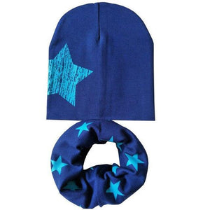 Star Beanie & Scarf Set (Multiple Colors) - Bitsy Bug Boutique