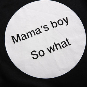 Mama's Boy So What Onesie