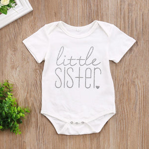Matching Big Brother Little Sister T-shirt and Onesie
