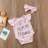 I Get It From My Mama Onesie - Bitsy Bug Boutique