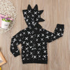 Spike Hooded Sweater - Bitsy Bug Boutique