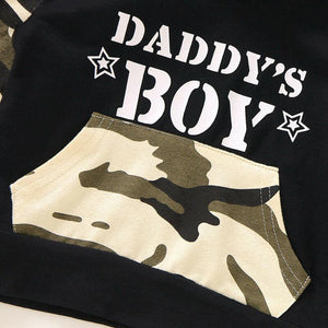 Daddy's Boy Camouflage Hoodie with Pants