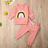 Rainbow Ruffle Outfit - Bitsy Bug Boutique