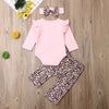 Pink Leopard Print Outfit - Bitsy Bug Boutique