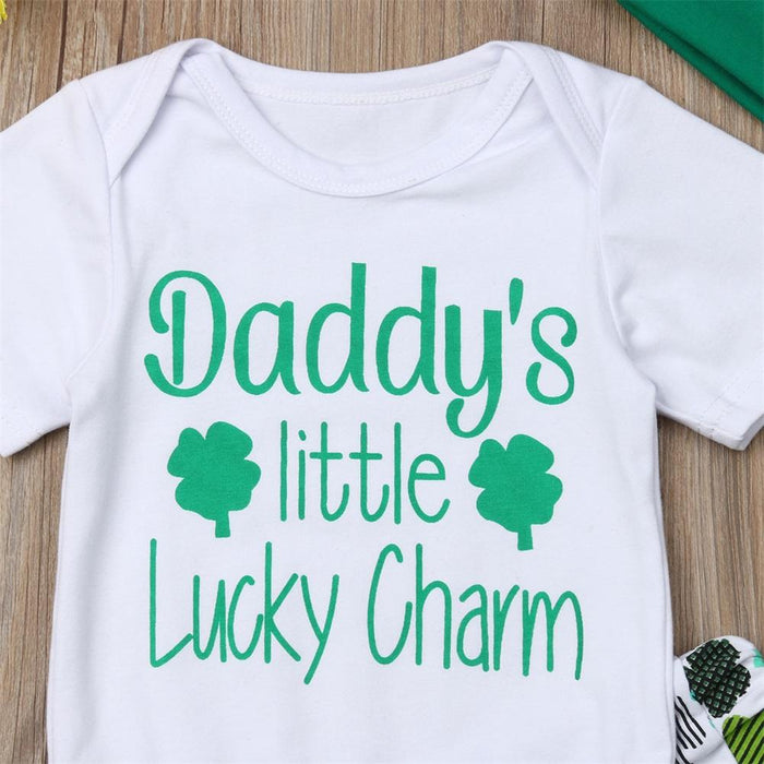 Daddy's Little Lucky Charm Outfit
