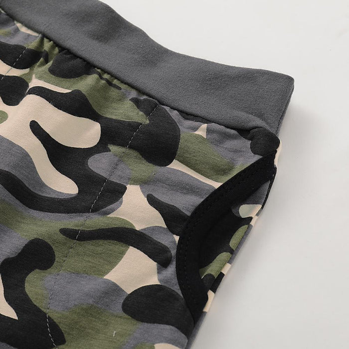 Daddy's Boy Camouflage Sweatsuit Outfit