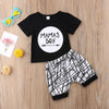 Mamas Boy Top with Geo Shorts